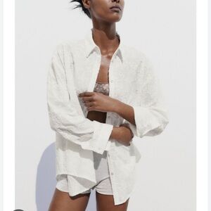 Zara Woman Button down shirt